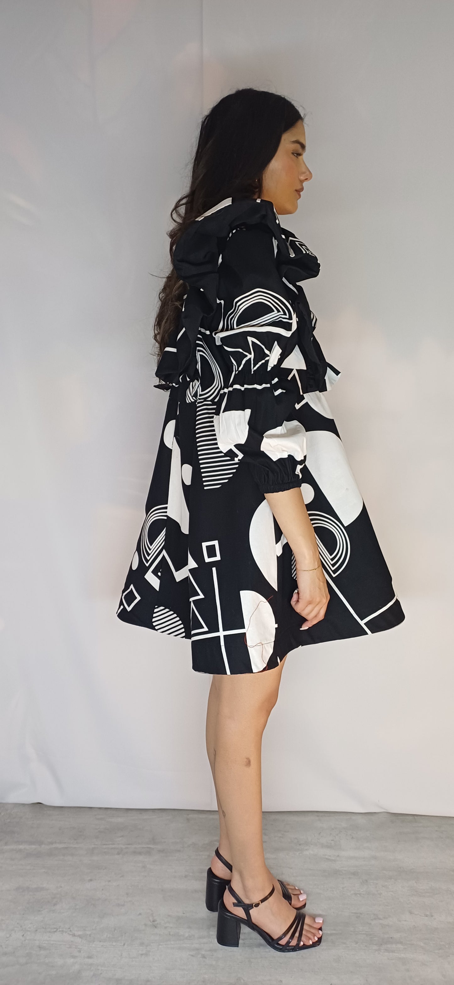 Black and White Dress