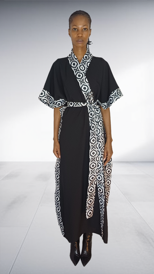 African Cuffed Dress