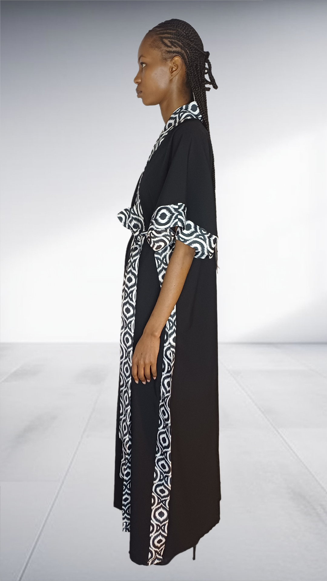 African Cuffed Dress