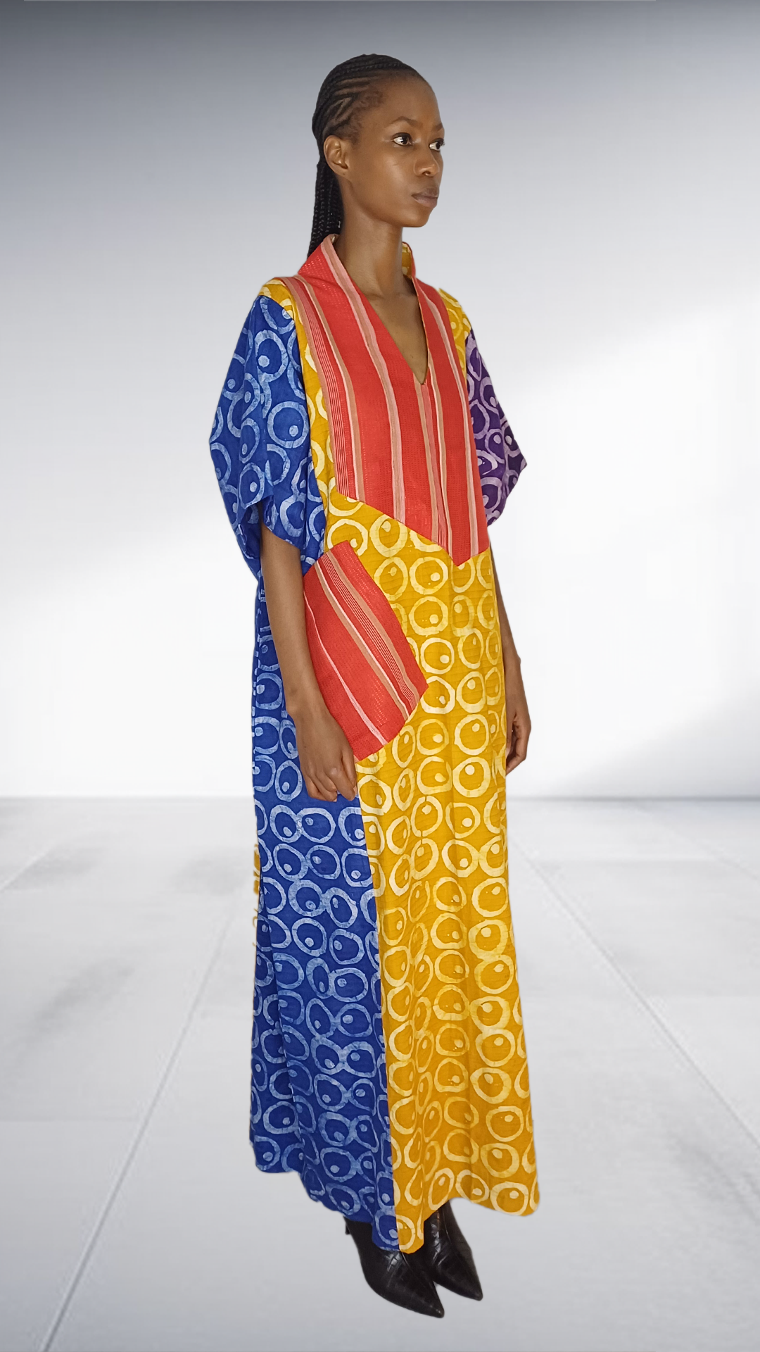 MAXI MIXED KAFTAN