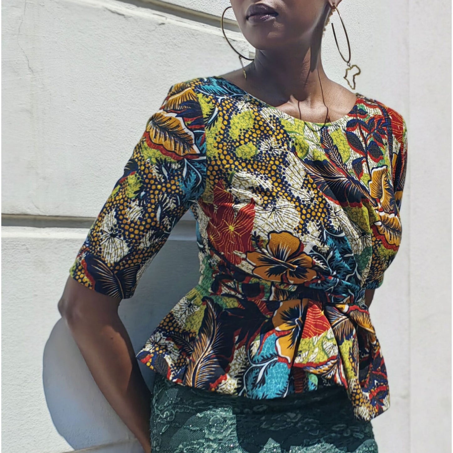 Congo Twist Top