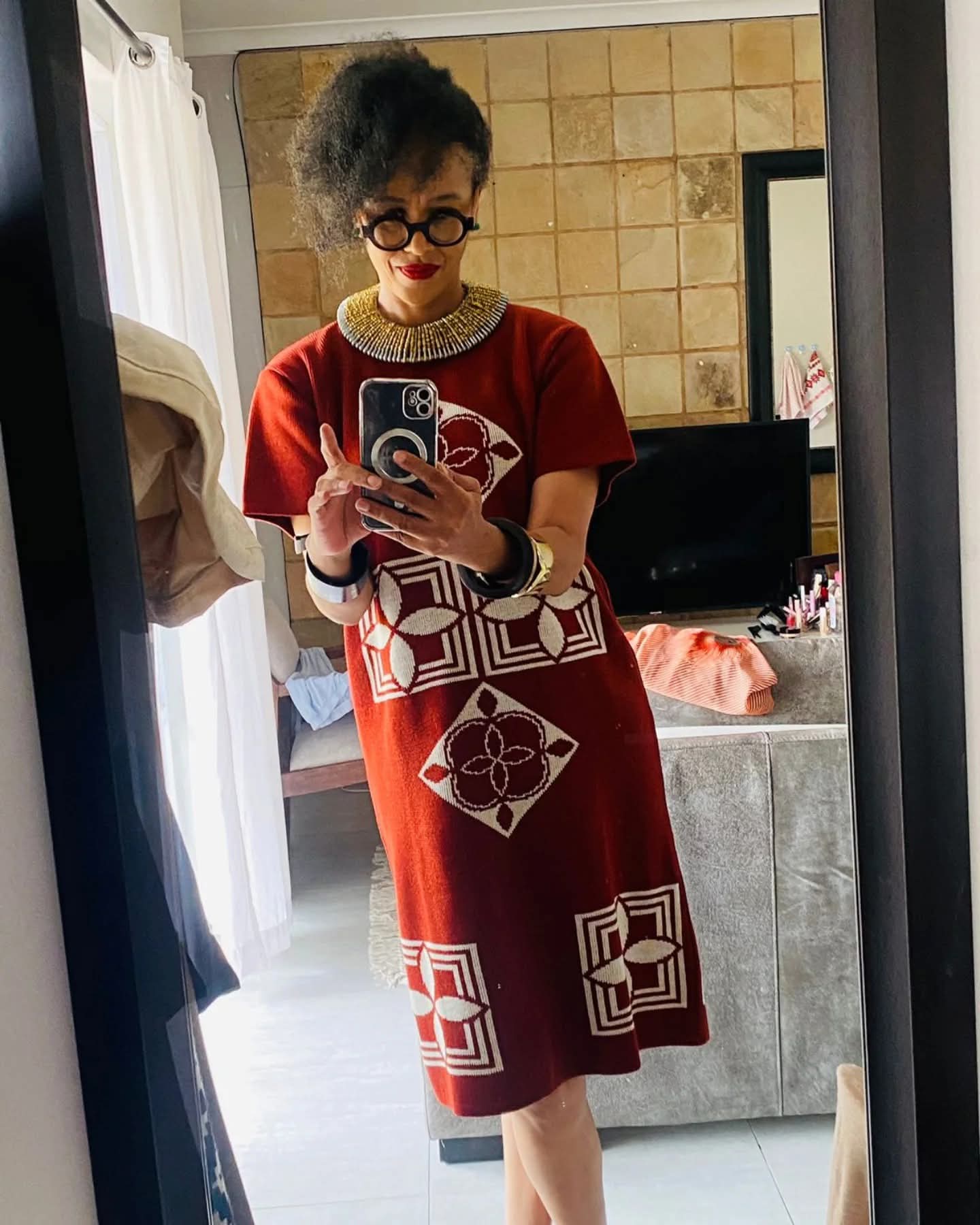 Litema Dress (Terracotta)