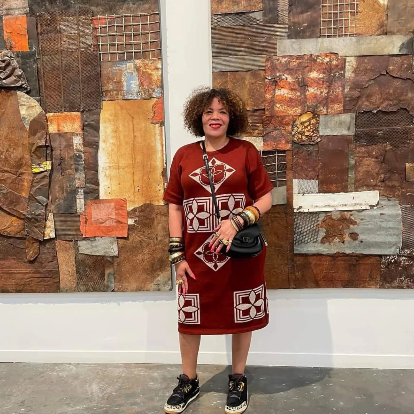 Litema Dress (Terracotta)