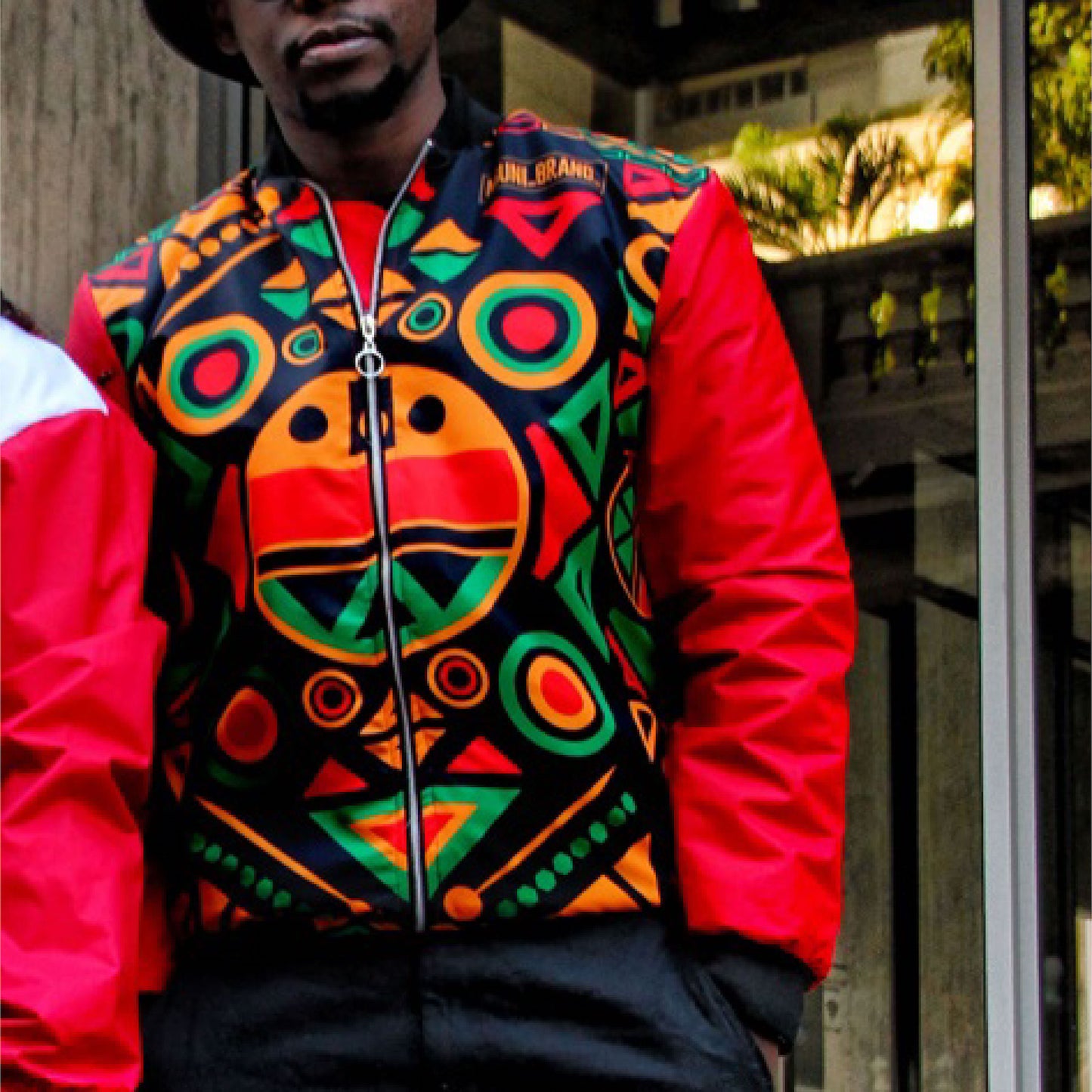 Iyana Bomber Jacket (Red)