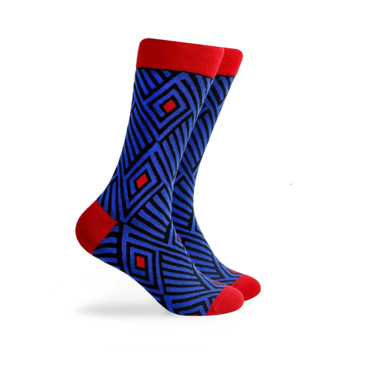 Red Diamonds Sock