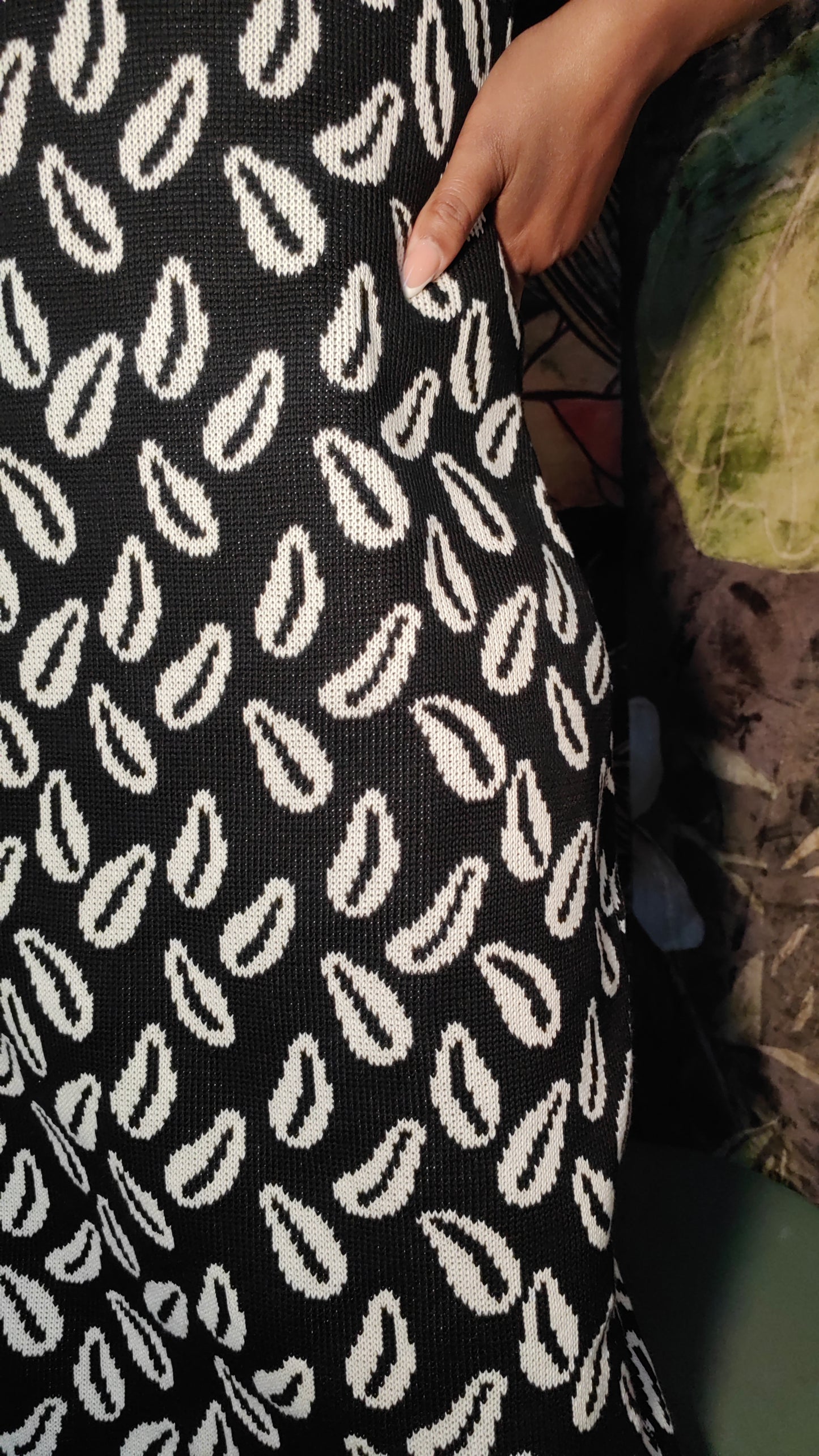 Cedi Day Dress (B&W)