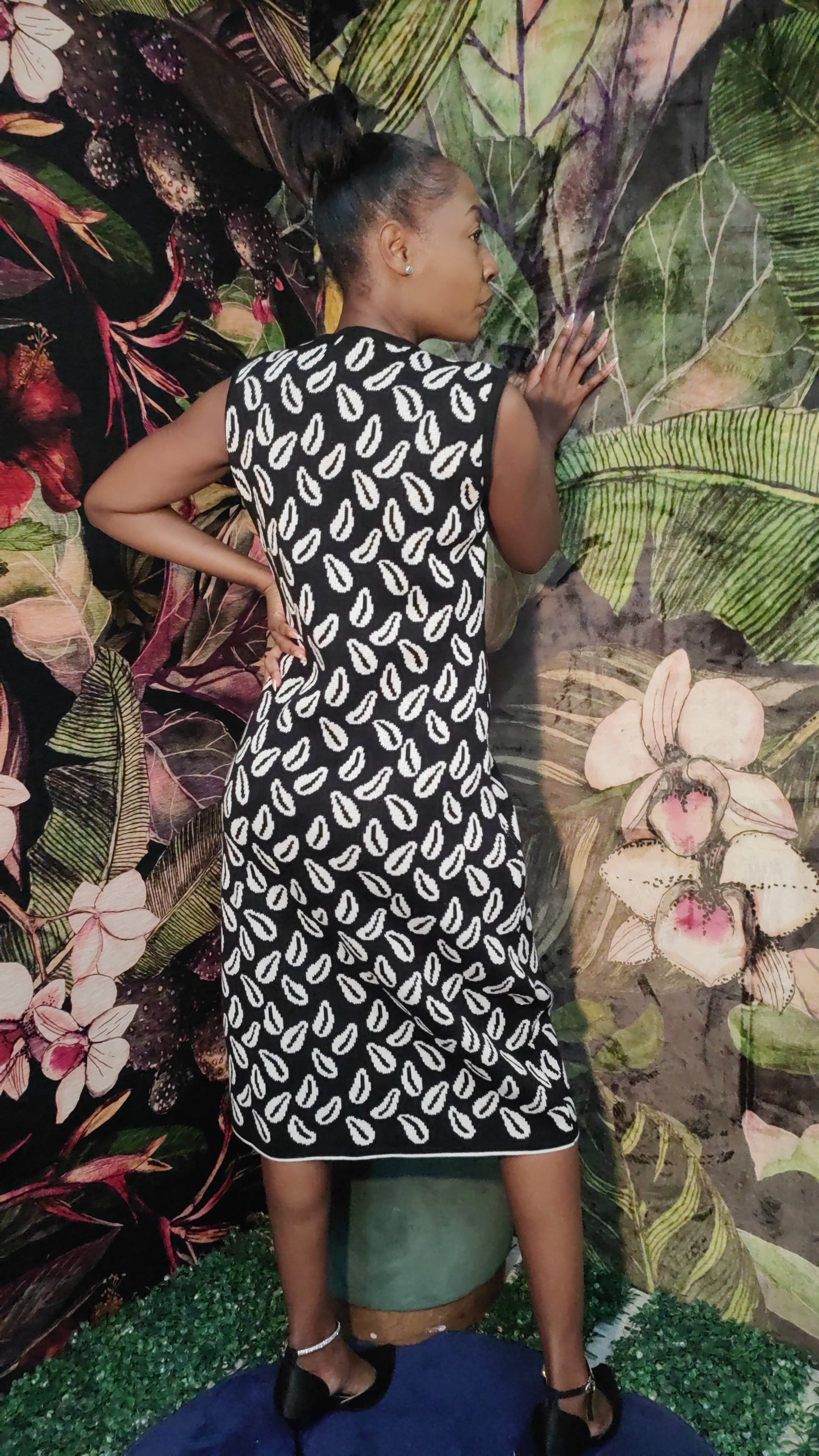 Cedi Day Dress (B&W)