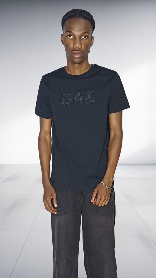 GAE Logo T-Shirt - Black