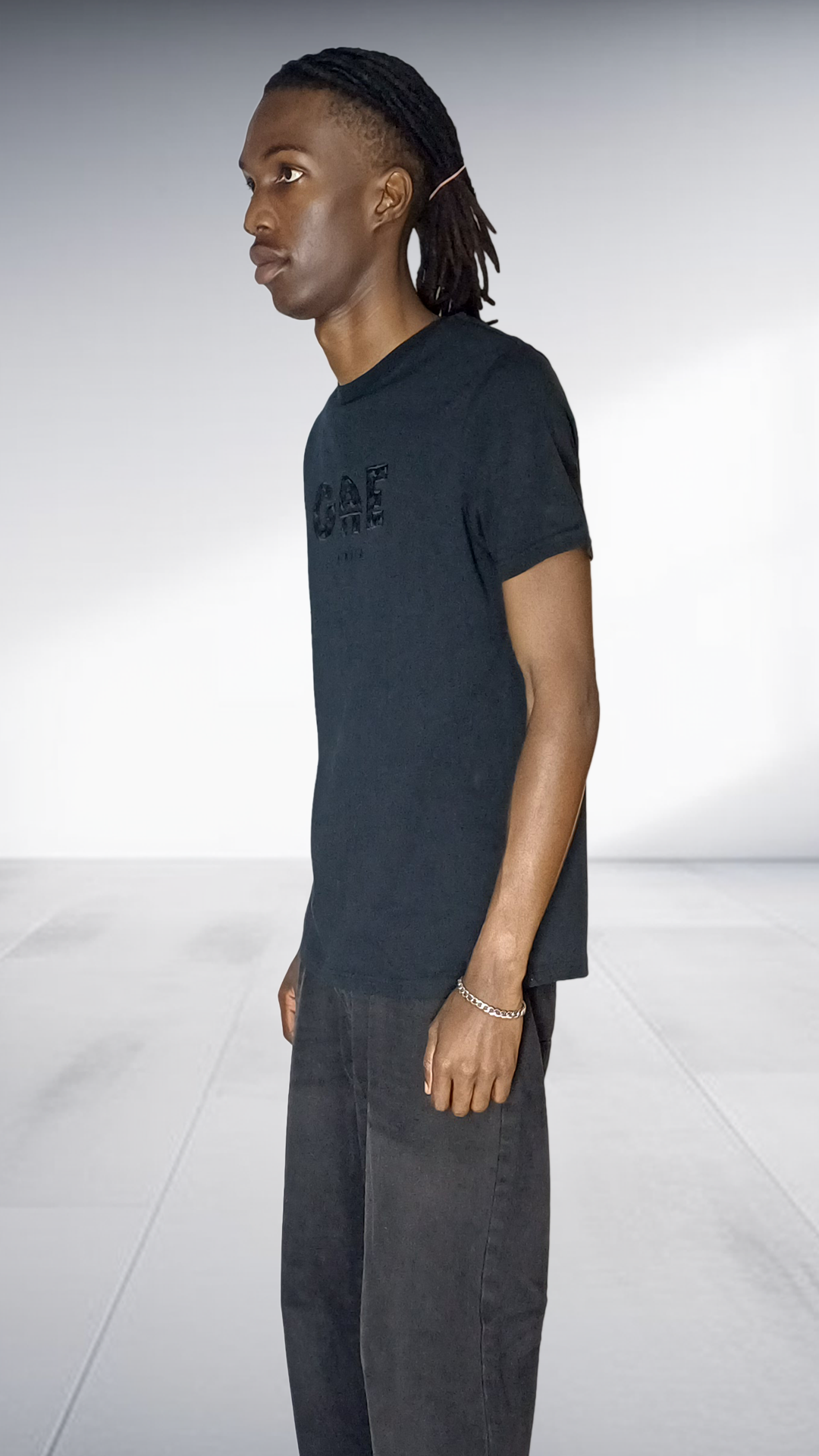 GAE Logo T-Shirt - Black