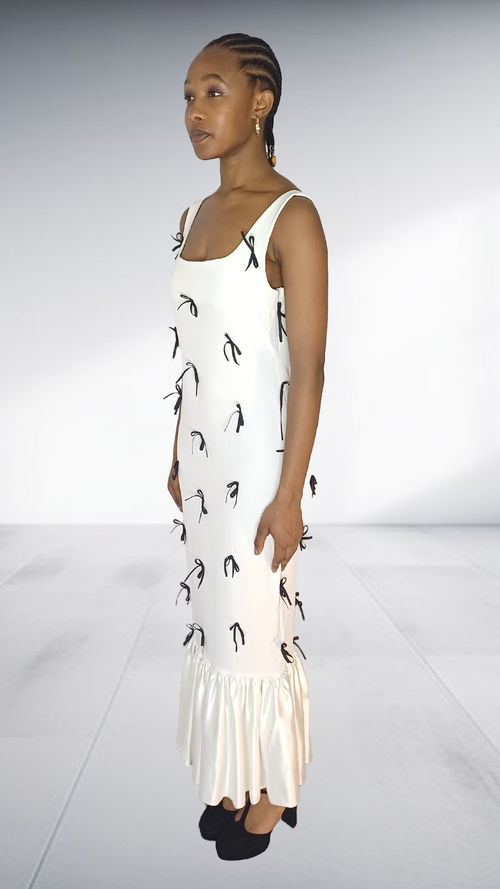 Anissa Mpungwe BOW DRESS