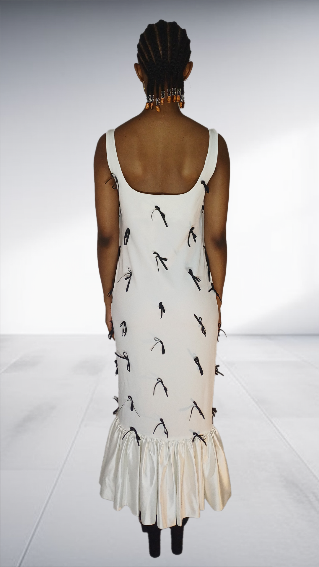 Anissa Mpungwe BOW DRESS