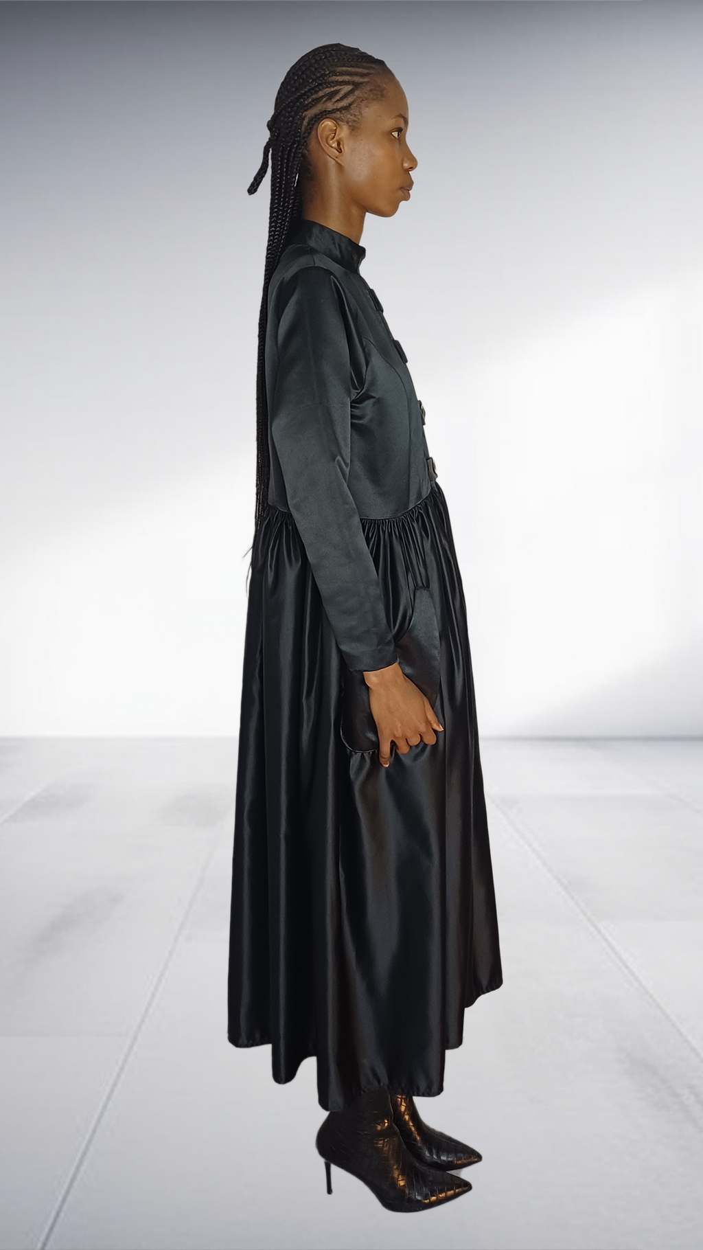 LK Clothing Black Classic Dress