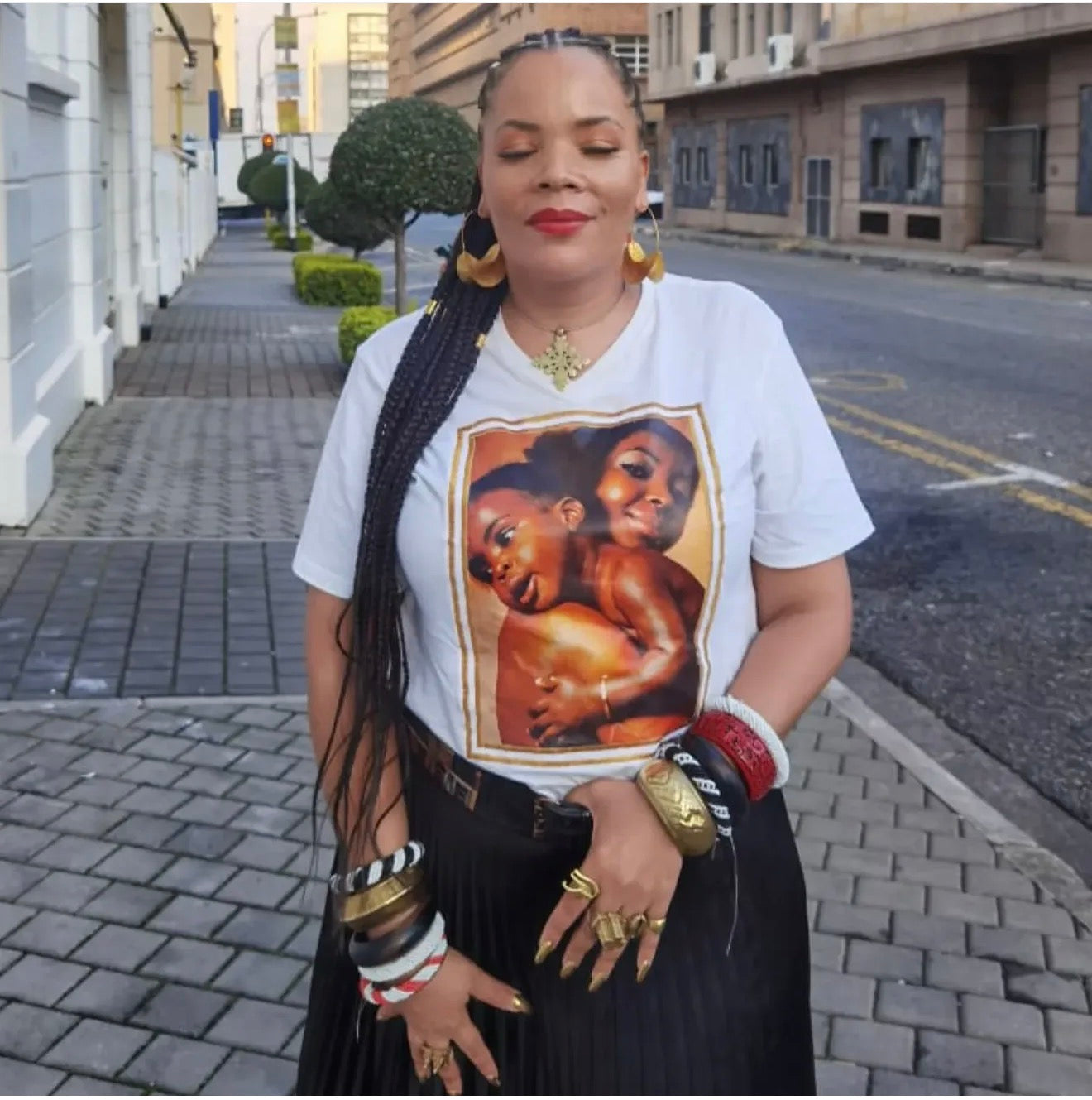Dear Mama Tee (White)