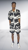 Fundundzi Tie-Dye Print Two-Piece Set - Black & White – Two-Piece Set | AfricaRise