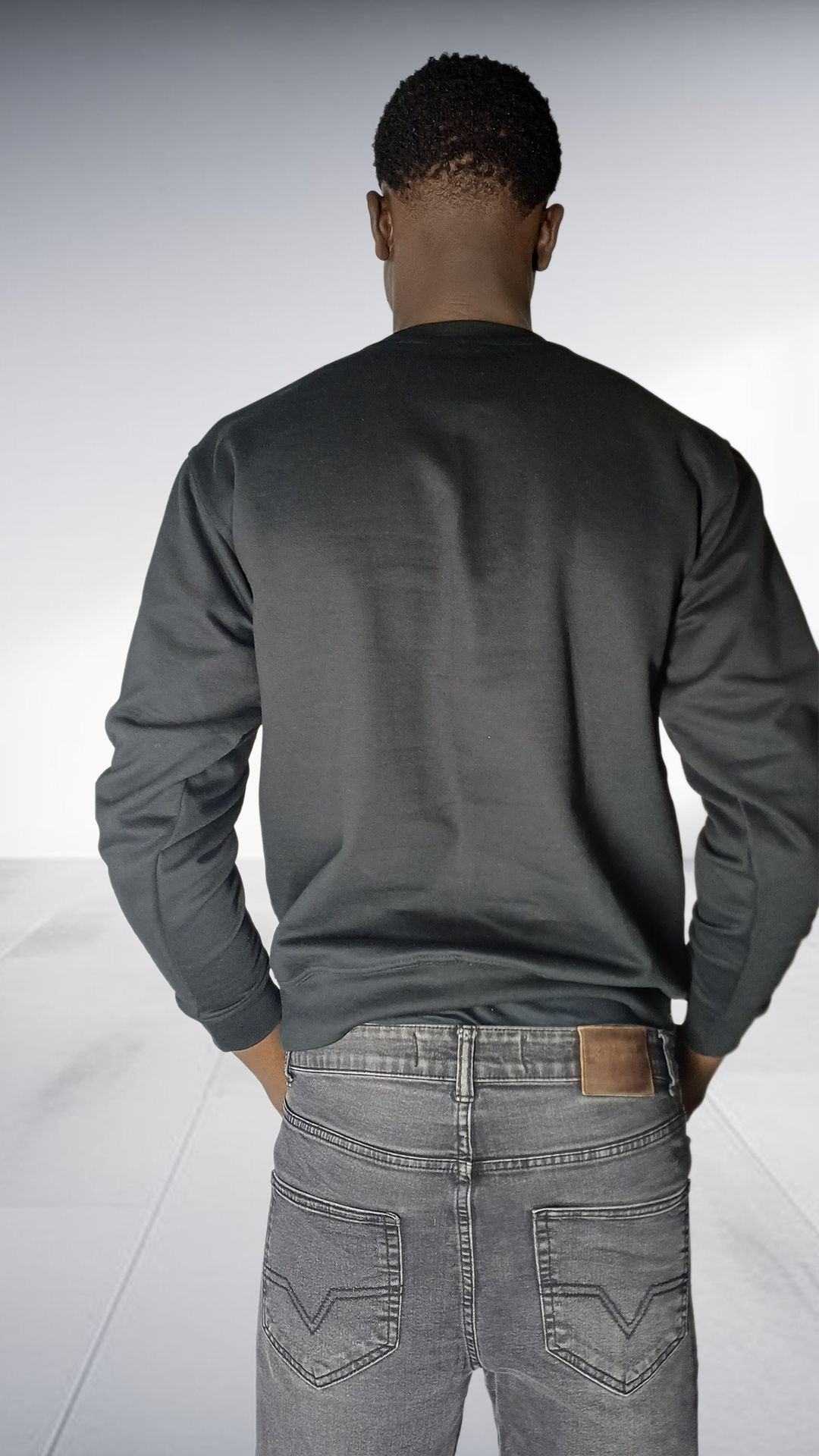 Thula Sindi Beaded Logo Sweatshirt - Black