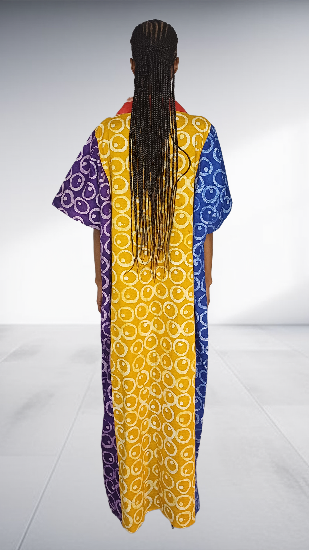 Demi Glamcuts MAXI MIXED KAFTAN