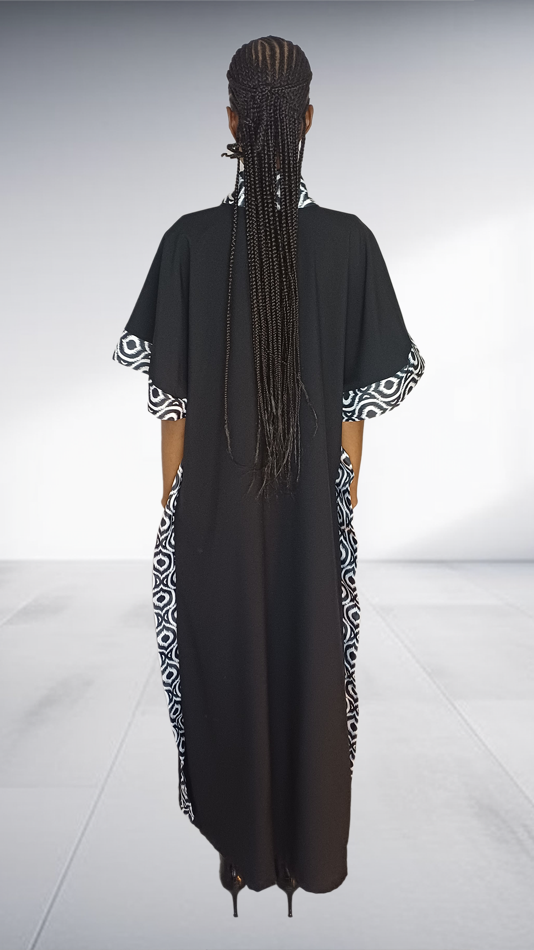 LK Clothing African Cuffed Dress