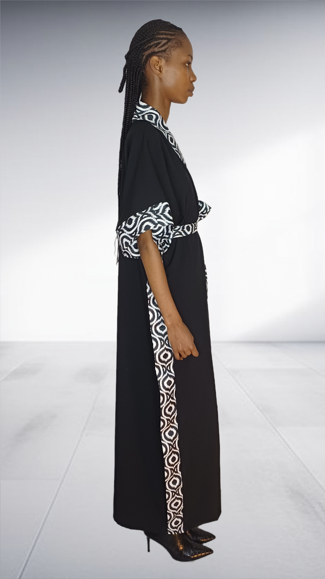 LK Clothing African Cuffed Dress