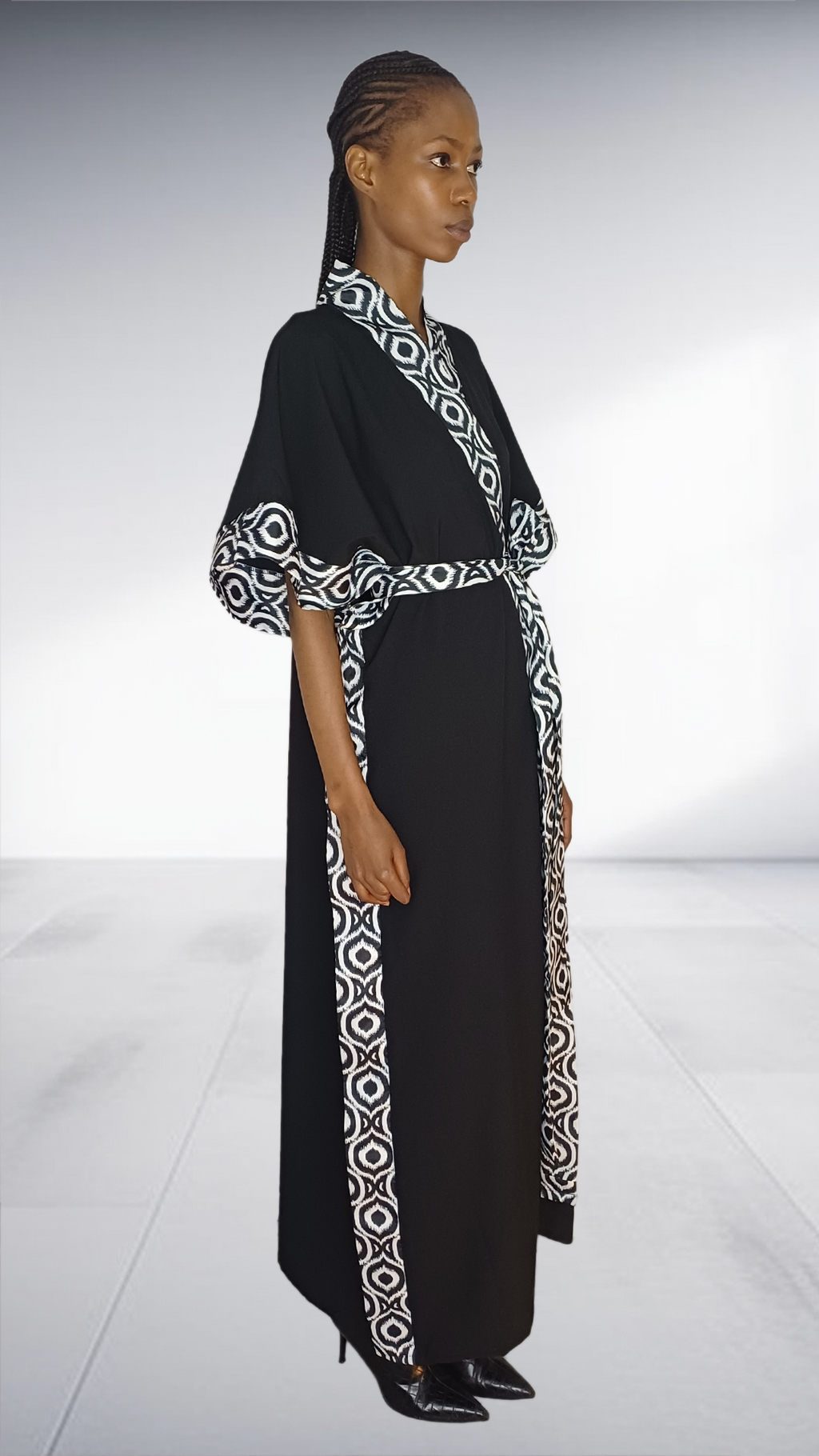 LK Clothing African Cuffed Dress