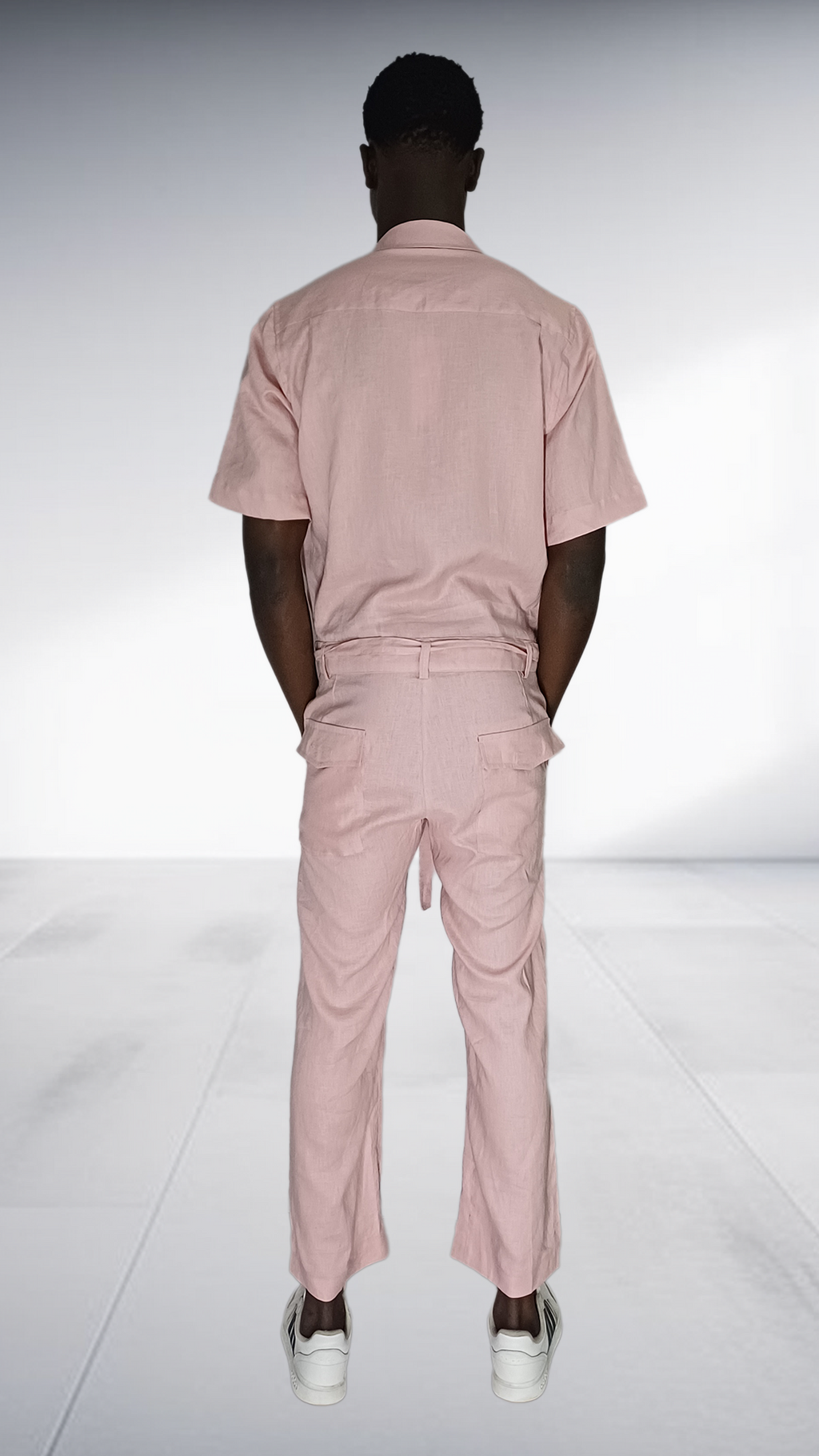 J.O.B Pink Utility Jumpsuit