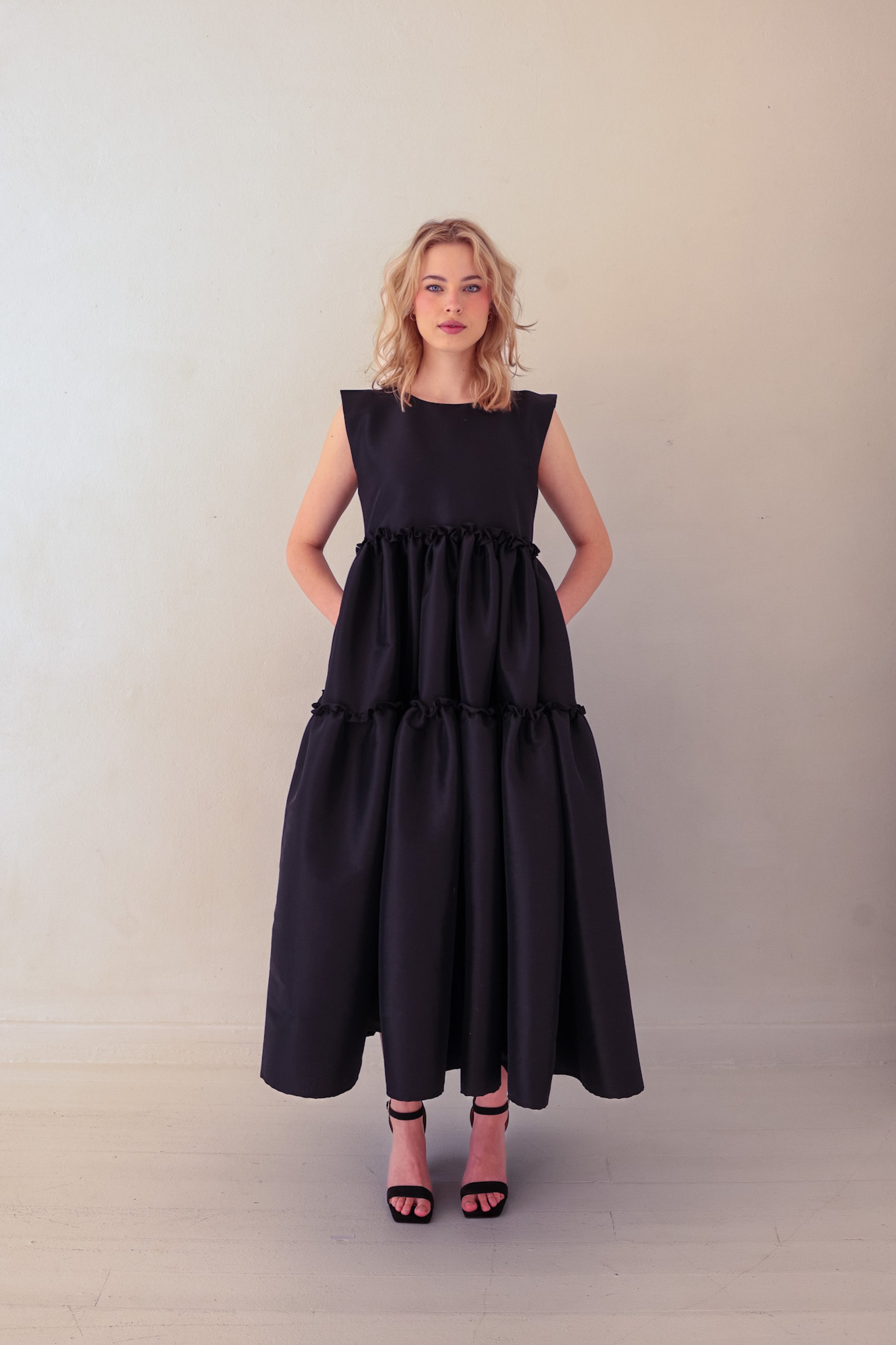 ABUNDANCE FRILL MAXI DRESS