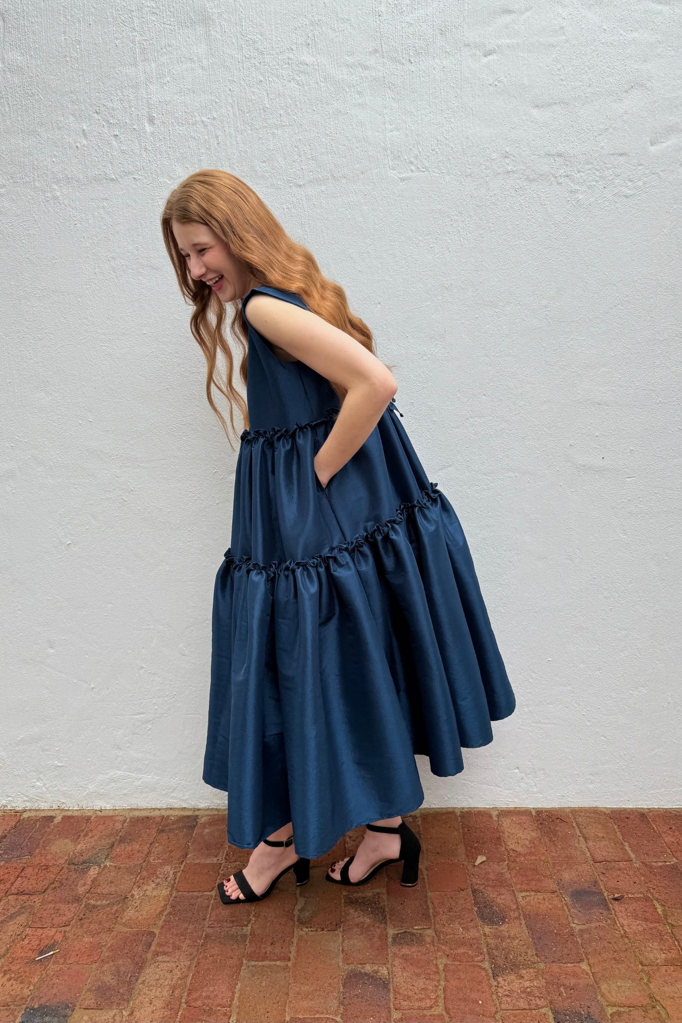 ABUNDANCE FRILL MAXI DRESS