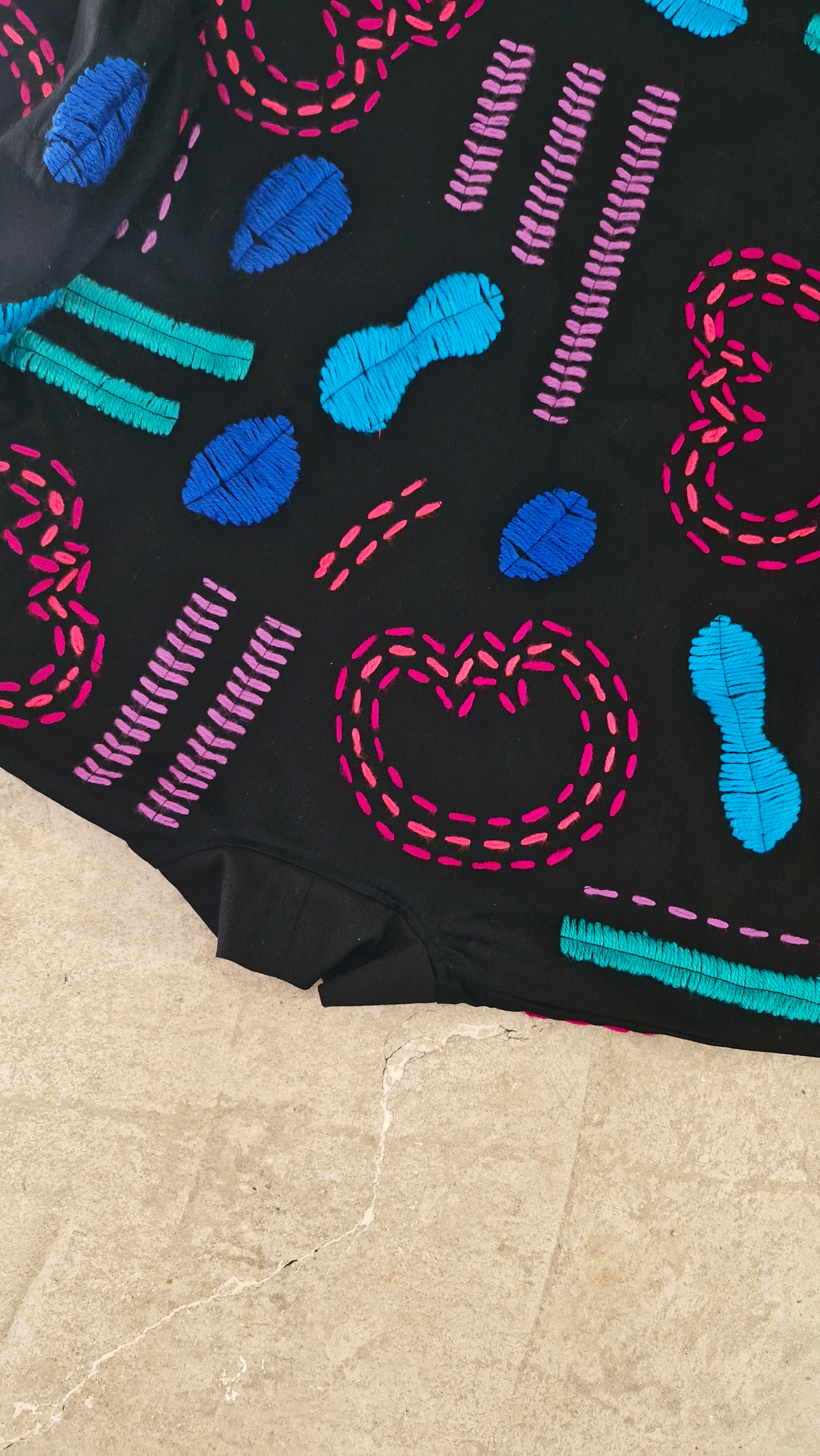 CROPPED HAND EMBROIDERY JACKET – Jacket, view 2 | AfricaRise