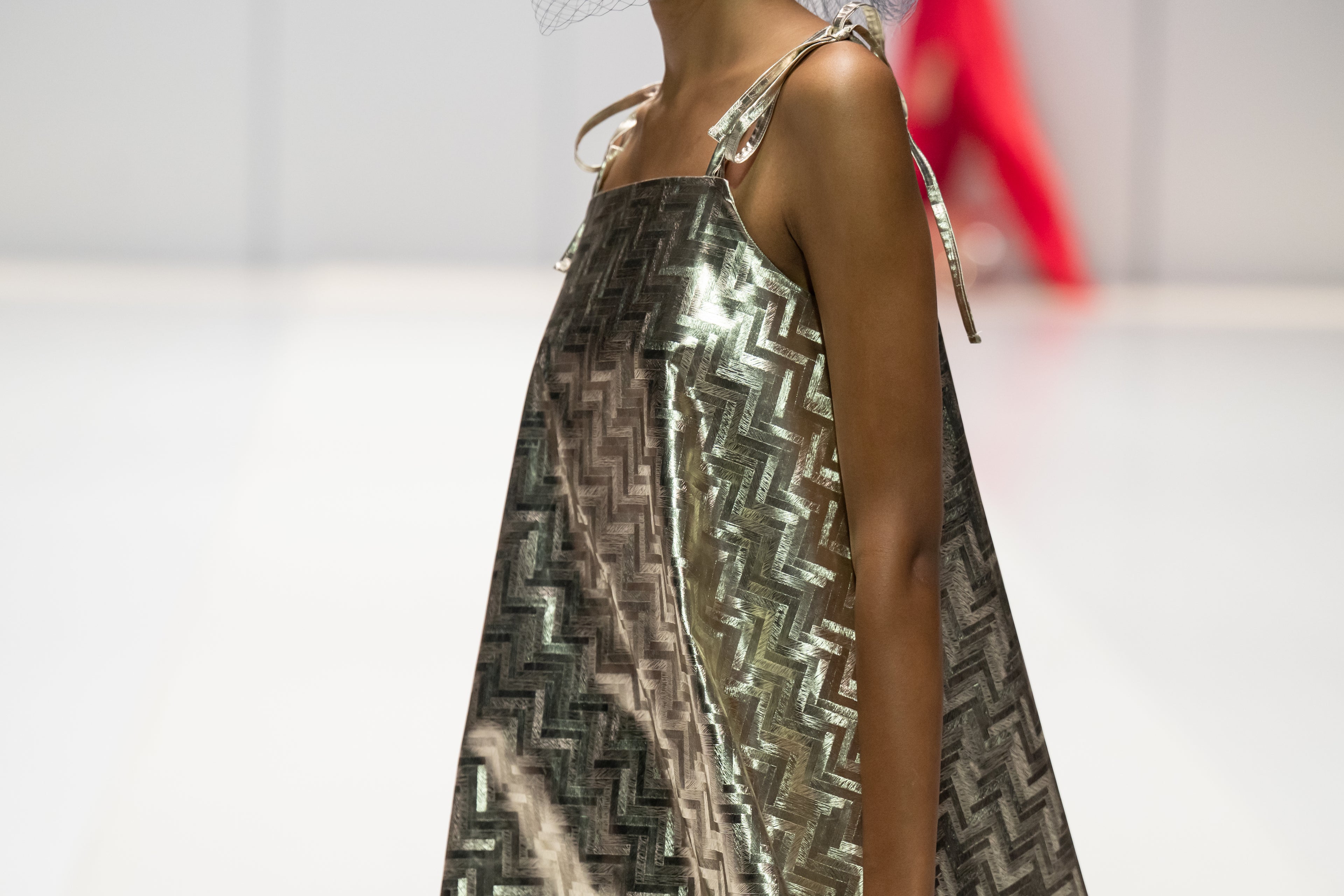 SILVER LINING MIDI DRESS