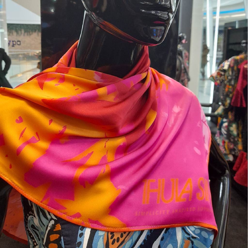 Silk Scarf Tudrille (Jumbo Size) AfricaRise Online