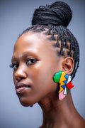 Large Africa Ndebele Studs (L)